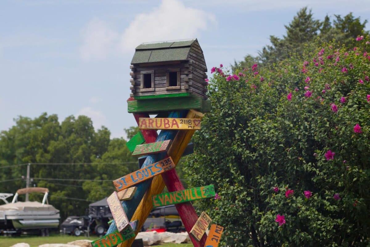 Charming Log Cabin In Bloomington Esterno foto